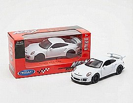 PORSCHE 911 GT3 RS מכוניות 1/34 WELLY PORSCHE 911 GT3 RS מכוניות 1/34 WELLY