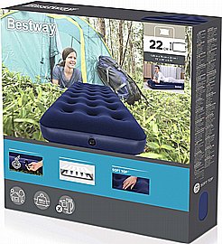 מזרון קטיפה ליחיד 185X76X22 BESTWAY ס"מ 67000 מזרון קטיפה ליחיד 185X76X22 BESTWAY ס"מ 67000