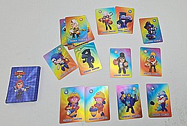 25 קלפי בראול סטאר כחולים (לא קרטון) 25 קלפי בראול סטאר כחולים (לא קרטון)