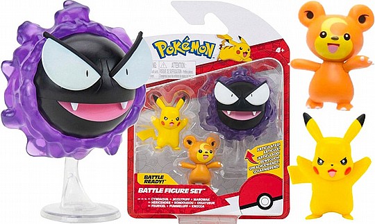 ������� ����� 3 ������ :  PIKACHU+TEDDIURSA+GASTLY