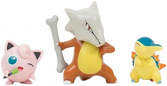 ������� ����� 3 ������ :  CYNDAQUIL+JIGGLYPUFF+MAROWAK