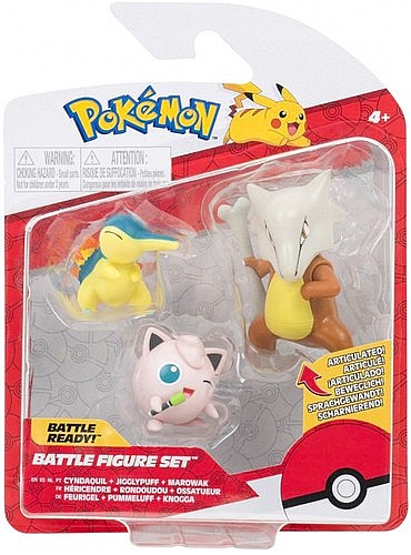������� ����� 3 ������ :  CYNDAQUIL+JIGGLYPUFF+MAROWAK