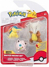 פוקימון מקורי 3 דמויות : CYNDAQUIL+JIGGLYPUFF+MAROWAK פוקימון מקורי 3 דמויות : CYNDAQUIL+JIGGLYPUFF+MAROWAK