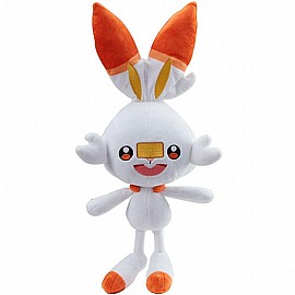 פוקימון מקורי בובת פרווה 20 ס"מ SCORBUNNY פוקימון מקורי בובת פרווה 20 ס"מ SCORBUNNY