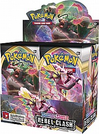 פוקימון - REBEL CLASH BOOSTER פוקימון - REBEL CLASH BOOSTER