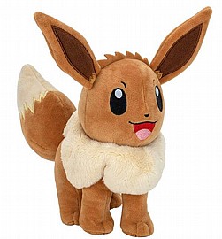 פוקימון מקורי בובת פרווה 20 ס"מ EEVEE פוקימון מקורי בובת פרווה 20 ס"מ EEVEE