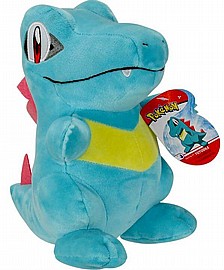 פוקימון מקורי בובת פרווה 20 ס"מ TOTODILE פוקימון מקורי בובת פרווה 20 ס"מ TOTODILE