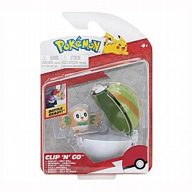 פוקימון כדור פלסטיק עם ROWLET פוקימון כדור פלסטיק עם ROWLET