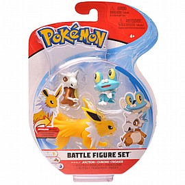 פוקימון מקורי - 3 דמויות Froakie,Cubone Jolteon פוקימון מקורי - 3 דמויות Froakie,Cubone Jolteon