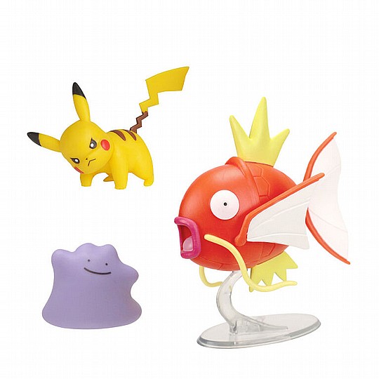 ������� ����� - 3 ������ Magikarp, Pikachu, Ditto