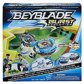 בייבלייד BEYBLADE BURST EVOLUTION הסט האולטימטיבי מ ו צ ר מ ק ו ר י ! בייבלייד BEYBLADE BURST EVOLUTION הסט האולטימטיבי מ ו צ ר מ ק ו ר י !