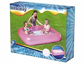 בריכת פעוטות מתנפחת מלבנית 165X104X25 ס"מ BESTWAY בריכת פעוטות מתנפחת מלבנית 165X104X25 ס"מ BESTWAY