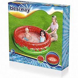 בסט וואי bestway בריכה מתנפחת תות שדה 160X38 ס"מ בסט וואי bestway בריכה מתנפחת תות שדה 160X38 ס"מ