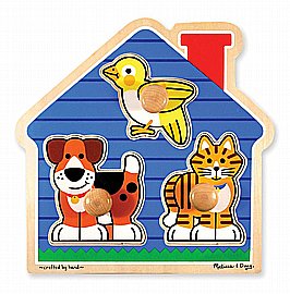 פזל ידיות גדולות חיות מחמד Melissa and Doug פזל ידיות גדולות חיות מחמד Melissa and Doug