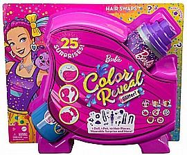 ברבי קולור רביל מנצנץ עיצוב שיער Barbie ברבי קולור רביל מנצנץ עיצוב שיער Barbie