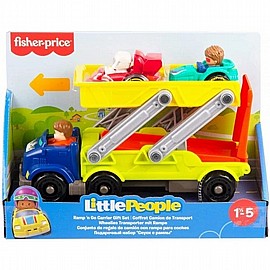 ליטל פיפל נושאת מכוניות כולל 2 מכוניות FISHER PRICE ליטל פיפל נושאת מכוניות כולל 2 מכוניות FISHER PRICE