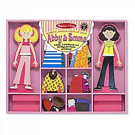 משחק הלבשה מגנטי EMMA & ABBY-מליסה ודאג משחק הלבשה מגנטי EMMA & ABBY-מליסה ודאג