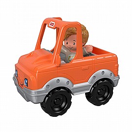 ג'יפ כתום+דמות LITTLE PEOPLE ג'יפ כתום+דמות LITTLE PEOPLE