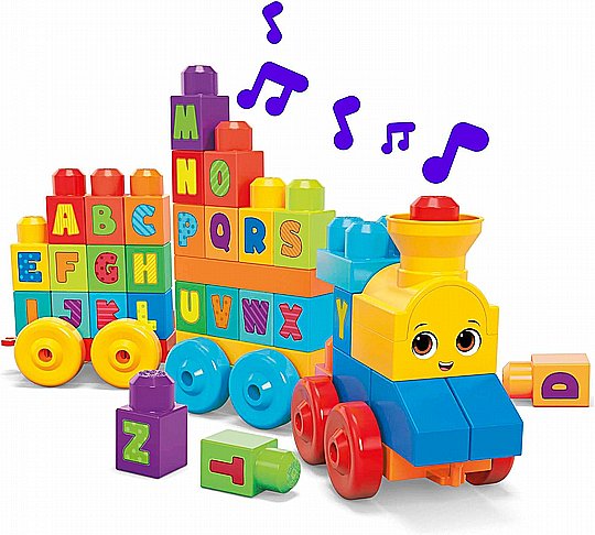 ���� ������ ���� ����� ������� MEGA BLOKS First Builders, ���� �������� ABC �� 50 �����, ������ �������, ������ ��� �����