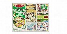חוברת מדבקות חיות וסביבתן - Melissa and Doug חוברת מדבקות חיות וסביבתן - Melissa and Doug