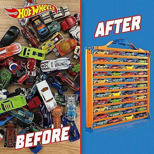 ���� ���� ������ ������� Hot Wheels - ��� Rack N Track