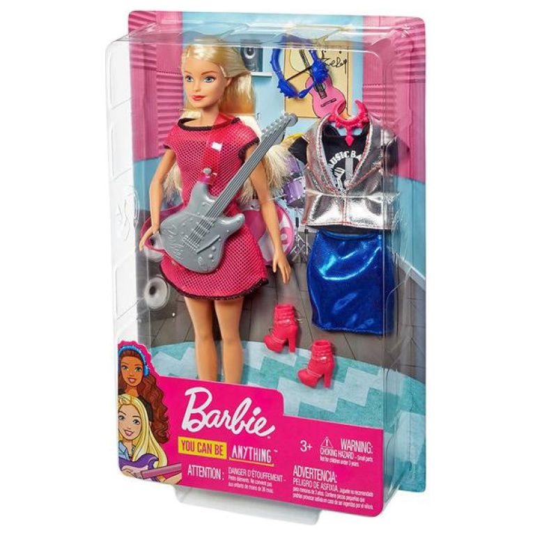 barbie ברבי | - ברבי כוכבת רוק עם גיטרה | חנות צעצועים מבית טוב ToyHouse