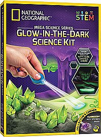 ערכת מדע זוהר בחושך מבית National Geographic STEM ערכת מדע זוהר בחושך מבית National Geographic STEM