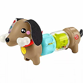 כלב חיית מחמד לפיתוח מוטוריקה עדינה מבית Fisher Price כלב חיית מחמד לפיתוח מוטוריקה עדינה מבית Fisher Price