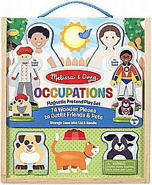 סט מגנטי מקצועות - Melissa and Doug סט מגנטי מקצועות - Melissa and Doug
