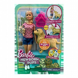 ברבי מאלפת כלבים FDD43 ברבי מאלפת כלבים FDD43