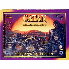 CATAN TRADERS & BARBARIANS הרחבה 5-6 שחקנים באנגלית CATAN TRADERS & BARBARIANS הרחבה 5-6 שחקנים באנגלית