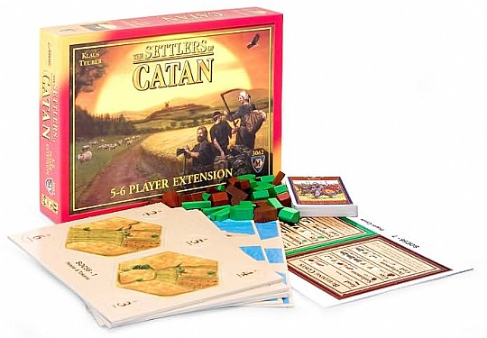 THE SETTLERS OF CATAN 5-6 PLAYER EXTENSION
