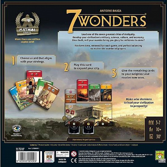 SEVEN WONDERS - ENGLISH VERSION