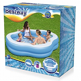 54409 BESTWAY בריכה משפחתית SPLASHVIEW + חלון 54409 BESTWAY בריכה משפחתית SPLASHVIEW + חלון