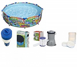 BESTWAY בריכה צינורות 274X66 גן חיות הכל כלול!!! BESTWAY בריכה צינורות 274X66 גן חיות הכל כלול!!!