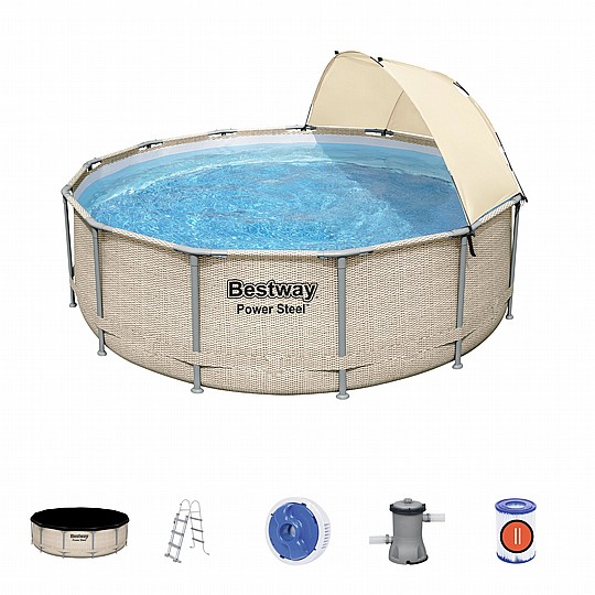 BESTWAY ����� ������ CANOPY ���� ���� ���� 3.96X1.07, ����, ����� ����� (����� ����� ���)