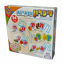 זיכרון אותיות יצירה זיכרון אותיות יצירה