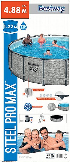 ����� ������ BESTWAY 4.88X1.22 ���� ����� ����� 1500 ����� ����� �����
