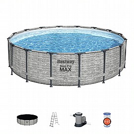 בריכת אולטרה BESTWAY 4.88X1.22 כולל משאבת פילטר 1500 גאלון כיסוי וסולם בריכת אולטרה BESTWAY 4.88X1.22 כולל משאבת פילטר 1500 גאלון כיסוי וסולם