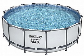 56438 BESTWAY בריכה אולטרה 457X122 MAX כולל משאבה 800 גאלון לשעה 56438 BESTWAY בריכה אולטרה 457X122 MAX כולל משאבה 800 גאלון לשעה