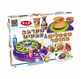 מפסלים בחומר ומערבב הצבעים מפסלים בחומר ומערבב הצבעים
