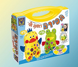 מזוודת תפירה ראשונה-צפרדע ברווז מזוודת תפירה ראשונה-צפרדע ברווז