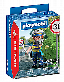 פלימוביל שוטר עם גלאי מהירות 72029 Playmobil פלימוביל שוטר עם גלאי מהירות 72029 Playmobil