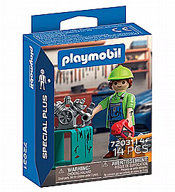 פליימוביל מכונאי עם כלי עבודה 72031 – Playmobil פליימוביל מכונאי עם כלי עבודה 72031 – Playmobil