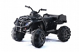 טרקטורון ממונע גדול 12V שחור טרקטורון ממונע גדול 12V שחור