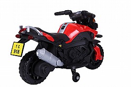אופנוע 6V אדום אופנוע 6V אדום