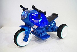 אופנוע חלל ממונע 6V כחול אופנוע חלל ממונע 6V כחול