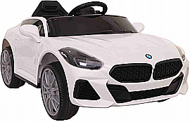 מכונית ממונעת לילדים 12V תואמת ב.מ.וו BMW Z4 צבע לבן מכונית ממונעת לילדים 12V תואמת ב.מ.וו BMW Z4 צבע לבן