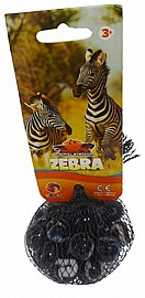 גולות 20 יחידות ANIMAL KINGDOM ZEBRA גולות 20 יחידות ANIMAL KINGDOM ZEBRA