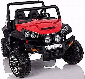 רכב שטח 24V כחול - גלגלי גומי POLARIS RZR רכב שטח 24V כחול - גלגלי גומי POLARIS RZR